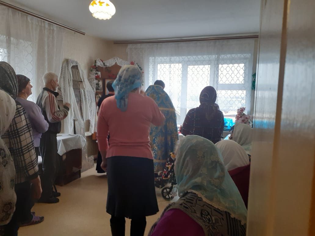 «Священнослужитель посетил Октябрьский дом-интернат для престарелых и инвалидов»